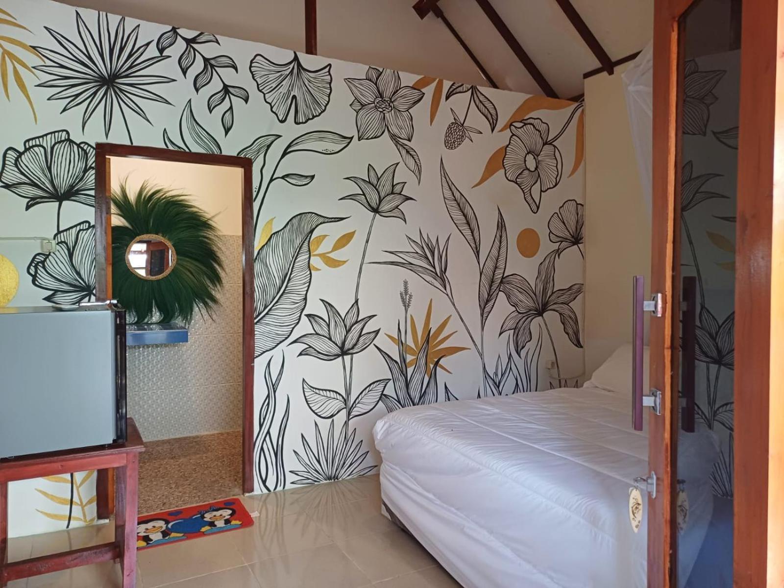Black Sweet Bungalow Gili Air Bagian luar foto